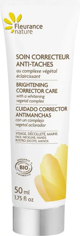 Fleurance Nature ORGANIC ANTI-SPOT CORRECTOR TREATMENT Face, décolleté and hands 50ml