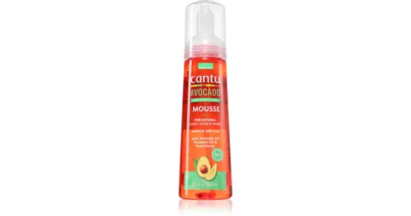 CANTU Avocado Styling Mousse Gel Modeling for Wavy and Curly Hair 237 ml