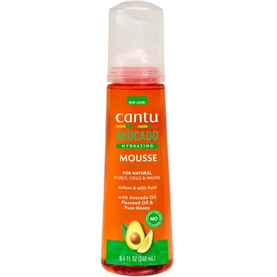 Moisturizing avocado mousse Cantu 248 ml