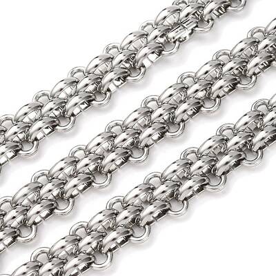 304 Stainless Steel Woven Link Chains