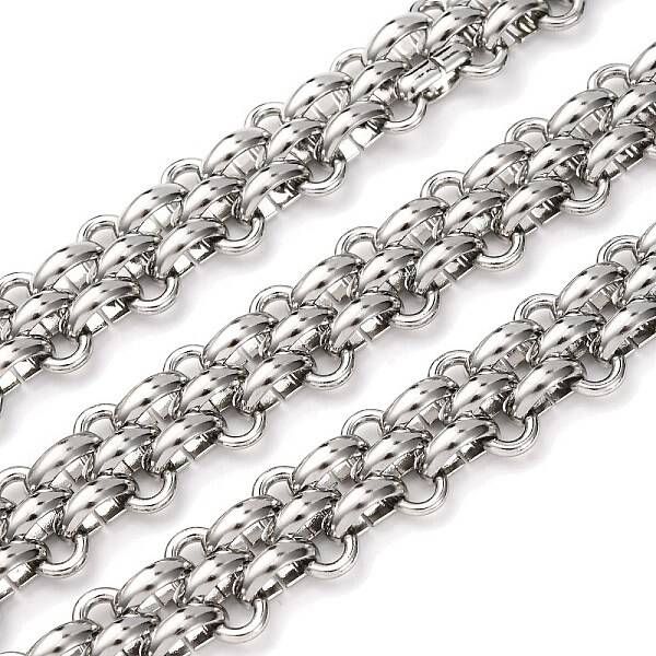 304 Stainless Steel Woven Link Chains