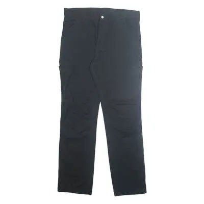 DICKIES Mens Trousers Black Regular Tapered W34 L34