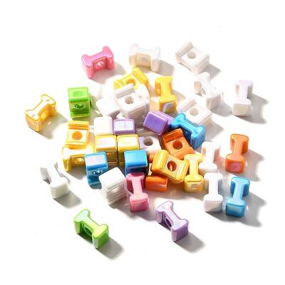 UV Plating Opaque Acrylic Beads