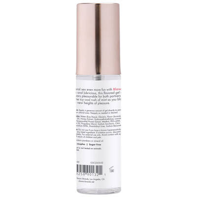 Blow Me Oral Sex Gel Electric Mint 2 Fl. Oz.