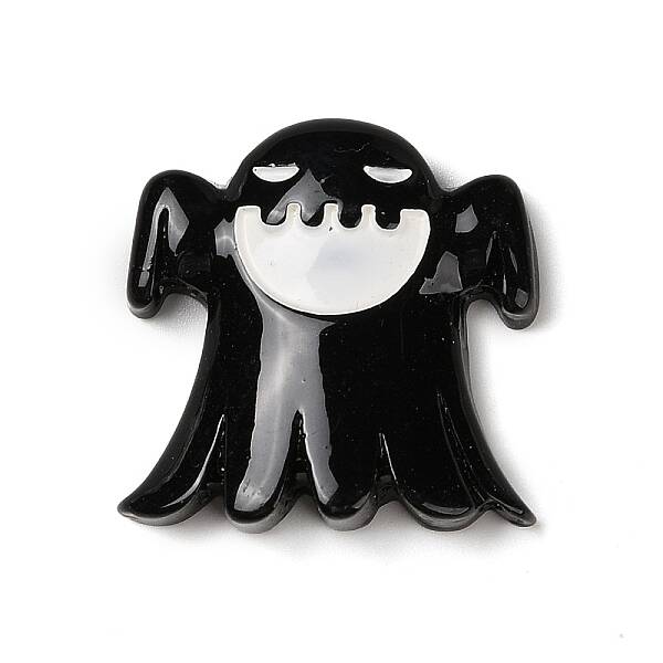 Ghost Halloween Opaque Resin Decoden Cabochons