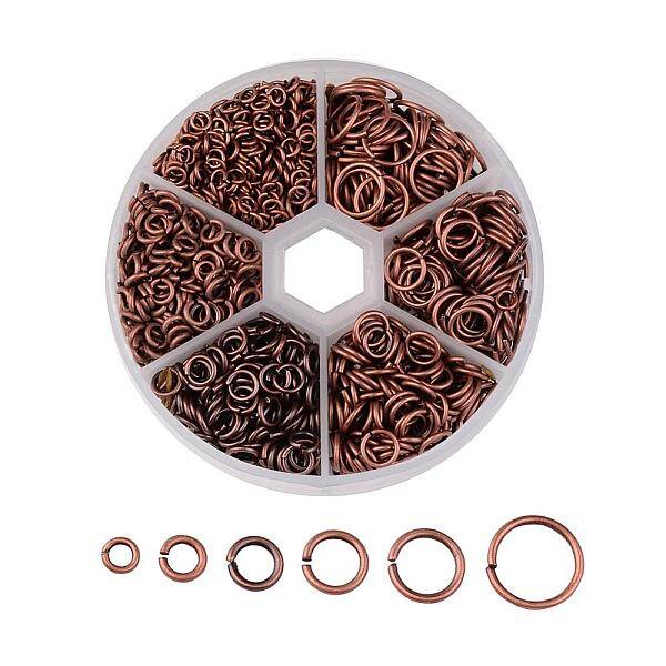 1 Box Open Jump Rings Brass Jump Rings