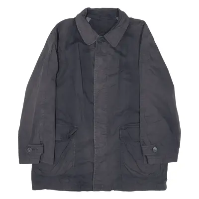BALLY Coat Blue Mens 2XL