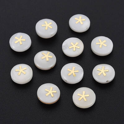 Natural Freshwater Shell Beads