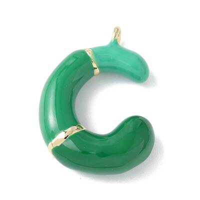 Brass Enamel Pendants