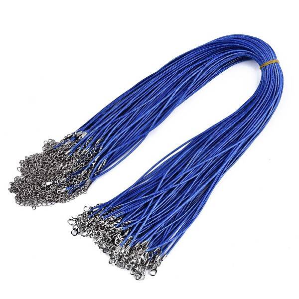 Waxed Cotton Cord Necklace Making