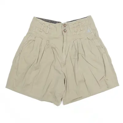 HUNTERS RUN Khaki Shorts Green Regular Casual Womens XS W26