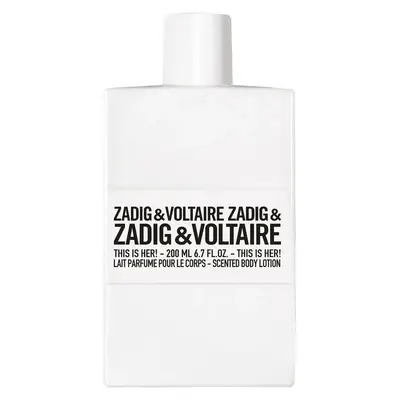 Zadig & Voltaire This Is Her! Body Lotion 200 Ml