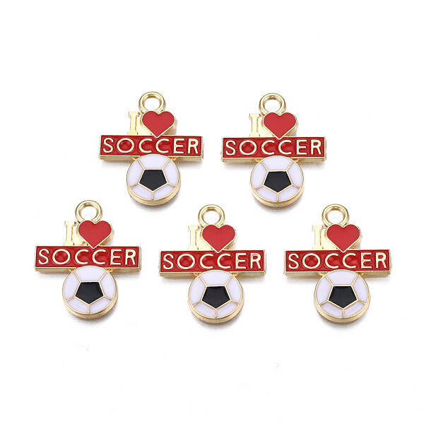 Alloy Enamel Pendants