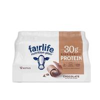 Fairlife Nutrition Plan High Protein Chocolate 30g Shake, Gelatin Free, 11.5 fl.oz, 12 pack