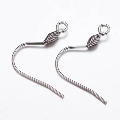 Tarnish Resistant 304 Stainless Steel Earring Hooks