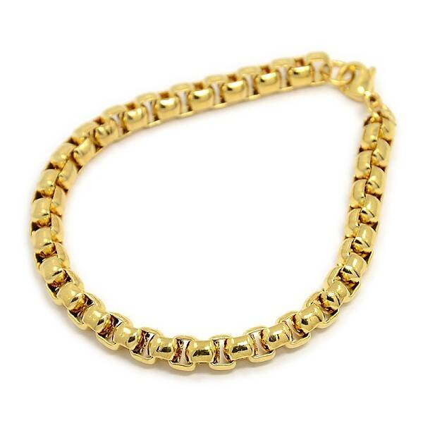 Trendy 304 Stainless Steel Venetian Chain Bracelets