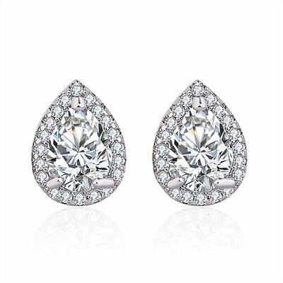 Brass Stud Earrings