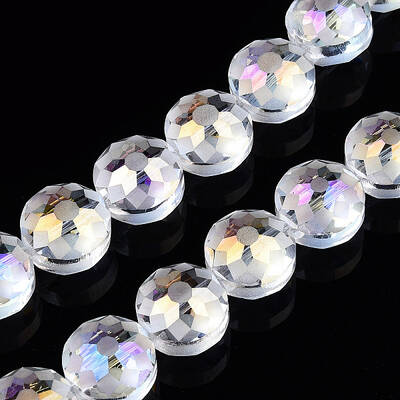 Electroplate Glass Beads Strands