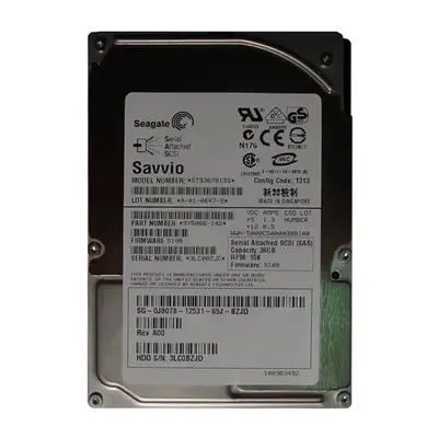 9Y5066-142 Seagate 36.7GB 3Gb/s SAS 10000 2.5-inch 8MB Hard Drive