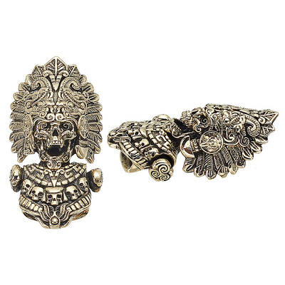 1Pc Tibetan Style Brass Shackle Clasps