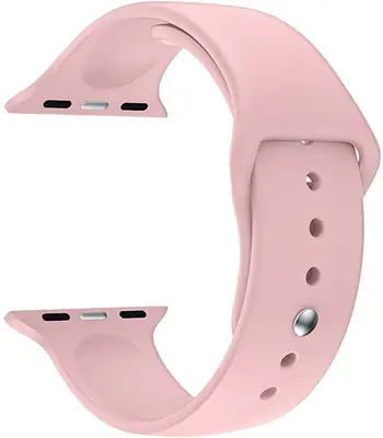 4wrist Silicone strap for Apple Watch - pink 38/40/41 mm - S / M