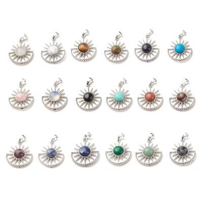 Natural & Synthetic Gemstone Pendants