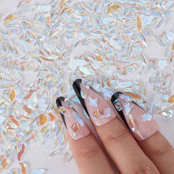 Flat Back Glass Rhinestones Cabochons