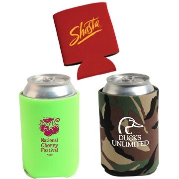 250 Custom Collapsible Can Cooler - Insulated & Foldable