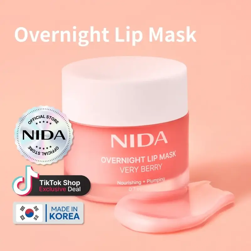 Overnight Lip Mask Very Berry Nourishing Moisturizing Hydrating