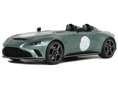 Aston Martin V12 Speedster Green Metallic 1/18 Model Car by GT Spirit