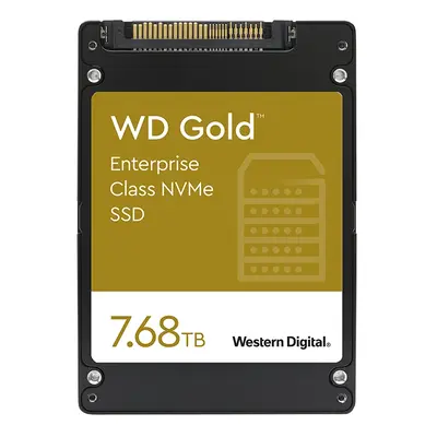 WDS768T1D0D-01AJB0 Western Digital Gold Enterprise Class 7.68TB PCI Express NVMe 3.1 x4 U.2 Solid State Drive