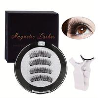 Magnetic Eyelash Set - Reusable, adhesive-free false eyelashes with applicator, alcohol-free materials, professional eye make...