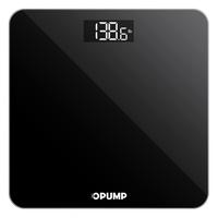 OPUMP digital bathroom scale, high accuracy weight scale with backlit LED display, portable for home use,with three conversio...
