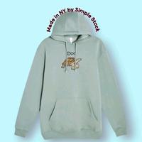 Embroidered Elden Ring Fanmade Merch Hoodies Dog Ahead for Men and Women Baggy Menswear Stylish Fashion Oversized Casual Pull...