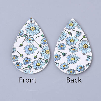 PU Leather Big Pendants
