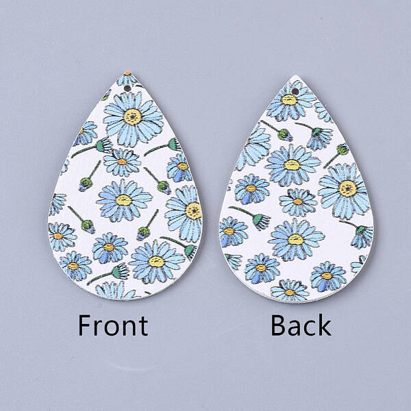 PU Leather Big Pendants