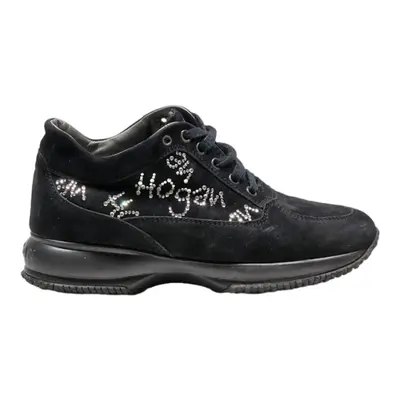HOGAN Sneaker Trainers Black Synthetic Womens UK 2.5