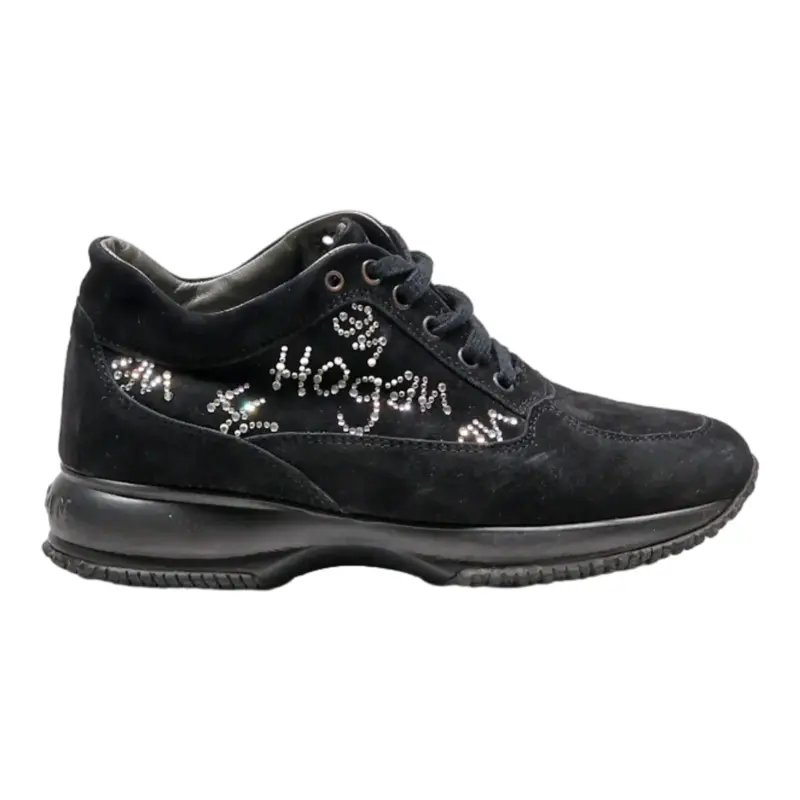 HOGAN Sneaker Trainers Black Synthetic Womens UK 2.5