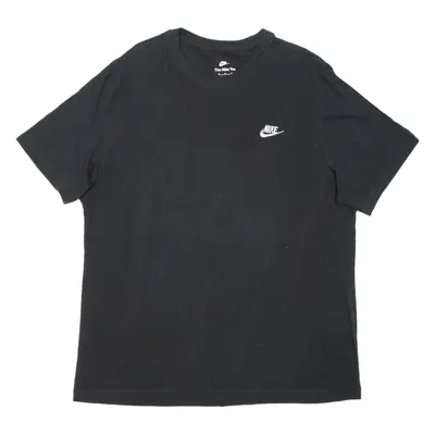 NIKE Mens T-Shirt Black XL