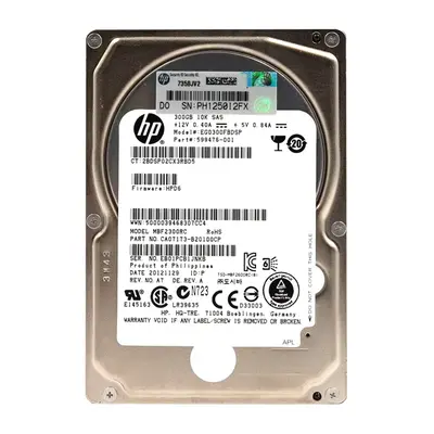 CA07173-B20100CP Fujitsu 300GB 6Gb/s SAS 10000 2.5-inch 16MB Hard Drive