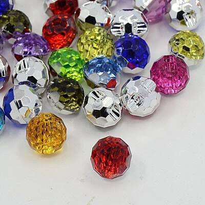 Acrylic Rhinestone Buttons