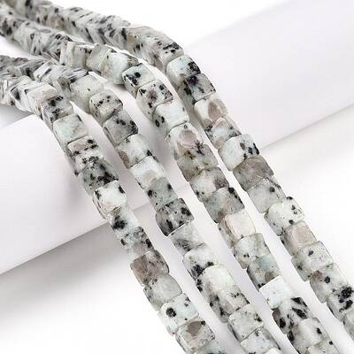 Natural Sesame Jasper/Kiwi Jasper Beads Strands