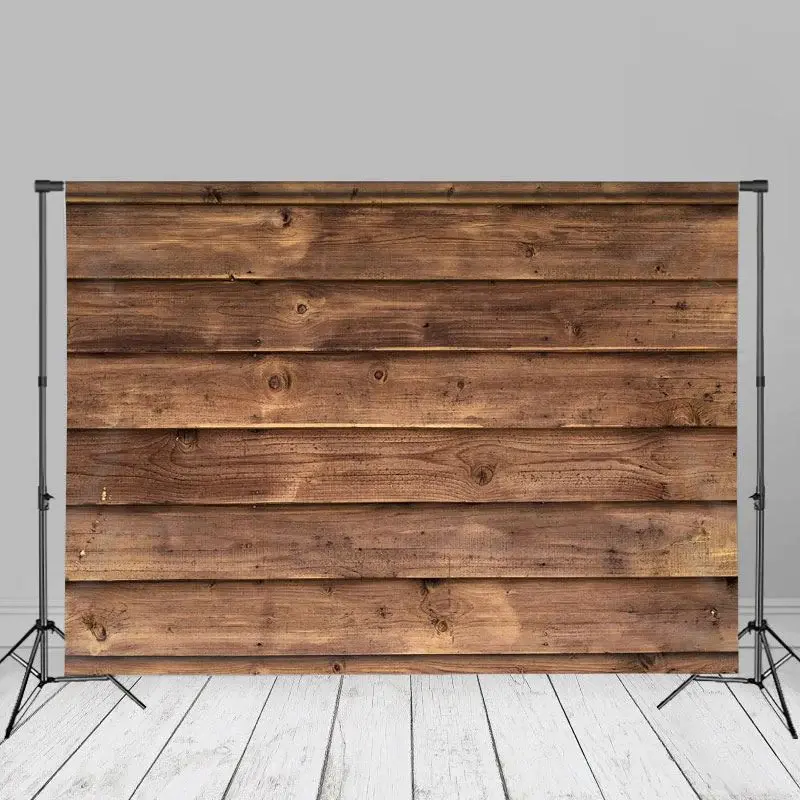 Retro Light Brown Wood Texture Backdrop For Photo - Aperturee