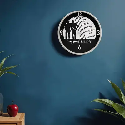 Rock Solid Friendship - Buddy Clock