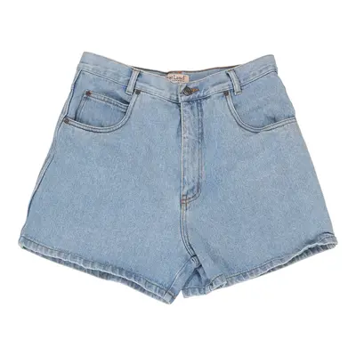 Great Land Denim Shorts - 30W UK 12 Blue Cotton