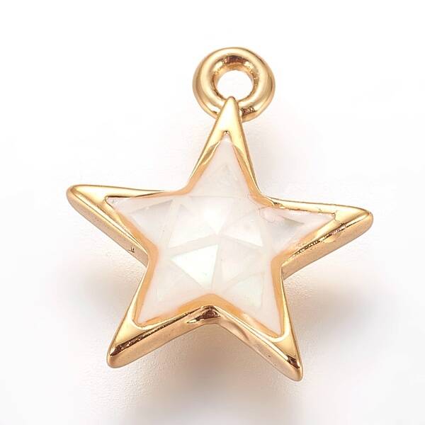 Brass Enamel Charms