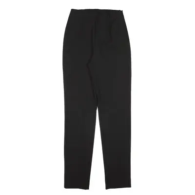 PATRIZA PEPE Trousers Black Slim Skinny Womens W24 L29