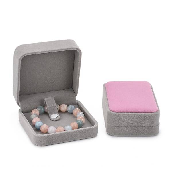 Square Velvet Bracelet/Bangle Boxes