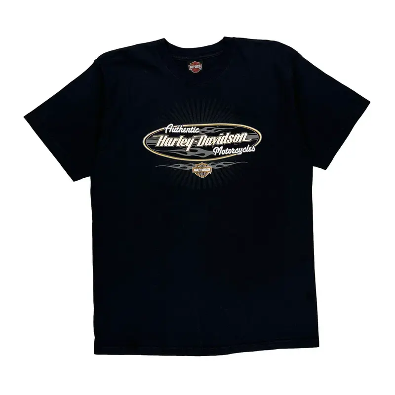 San Diego California Harley Davidson T-Shirt - XL Navy Cotton