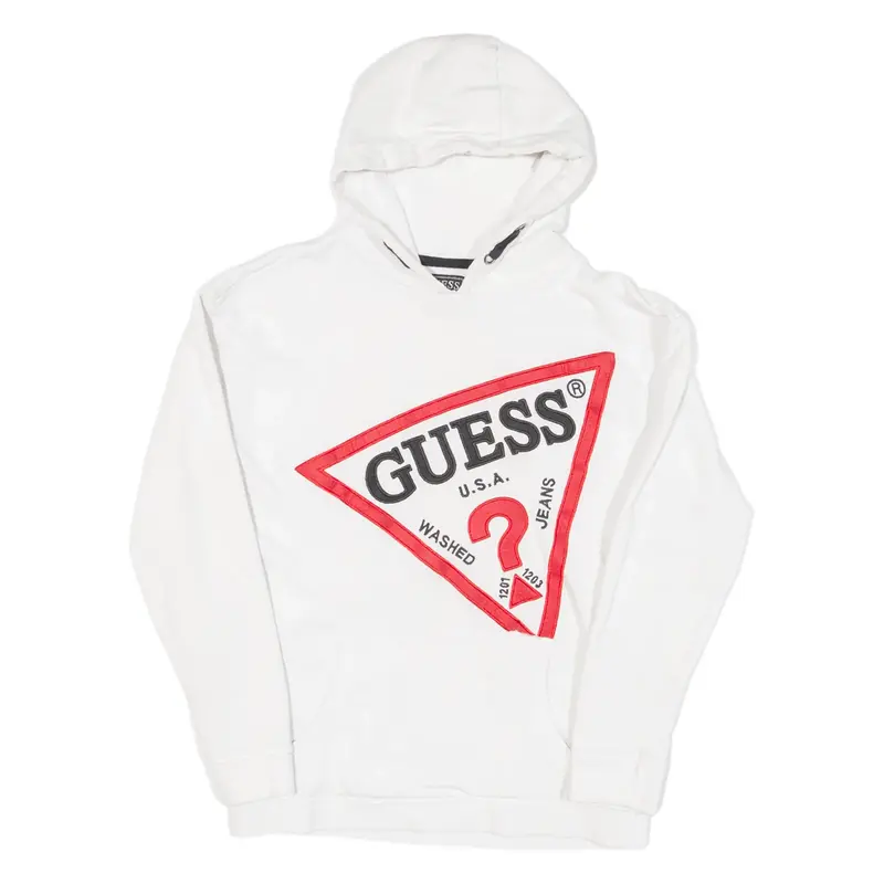GUESS Boys White Hoodie 12Y